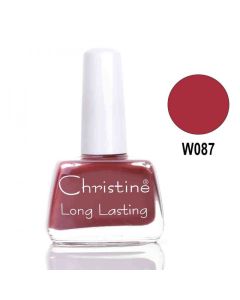 CHRISTINE NAIL POLISH NO 87 LIGHT RED
