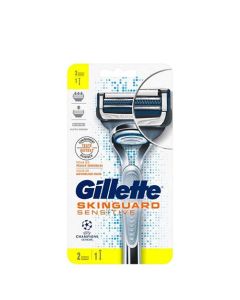 GILLETTE SKIN GUARD SENSITIVE SHAVING 1 RAZOR 2BLADE