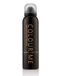 COLOUR ME FEMME GOLD 150ML BODY SPRAY