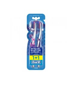 ORAL-B PRO-FLEX LUXE 3D WHITE 1+1 TOOTH BRUSH