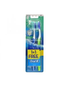 ORAL-B 3D WHITE 1+1 FREE -709 TOOTH BRUSH