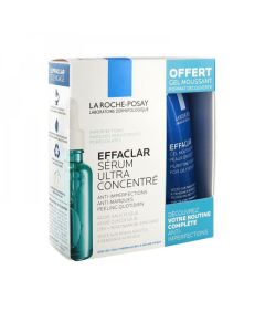 LA ROCHE POSAY 2 IN 1 EFFACLAR SERUM ULTRA CONCENTRE & GEL MOUSSANT 30ML+50ML