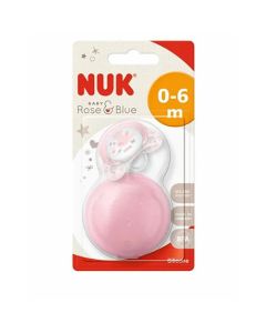 NUK PACIFIER BOX ROSE 0-6M-1498