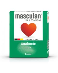 MASCULAN ANATOMIC 3 CONDOMS