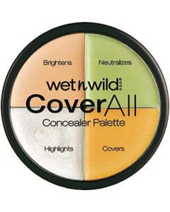 WET N WILD COVER ALL CONCEALER PALETTE E61462 6.5G