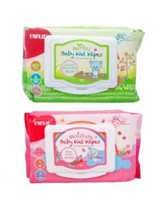 FARLIN MOISTURE BABY WET 85 WIPES 1+1 FREE