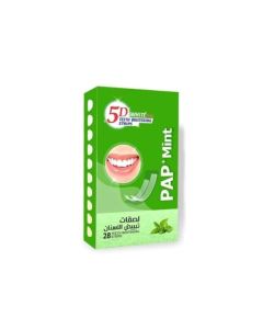 5d teeth whitening strips 28strips white plus mint
