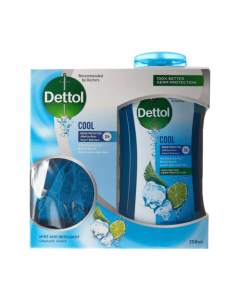 DETTOL BODY WASH 250 ML + LOOFA COOL