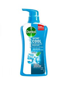 DETTOL COOL ODOUR PROTECTION BODY WASH MINT & BERGAMOT 500 M