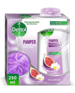 DETTOL SENSITIVE LAVENDER & WHITE MUSK BODY WASH 250ML