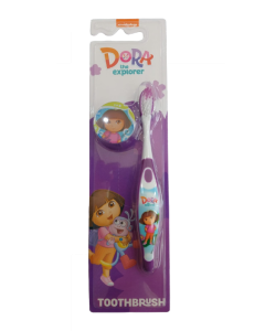 DORA SOFT TOOTHBRUSH KIDS WITH COVER 1 PCS