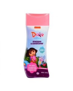 DORA SHAMPOO & CONDITIONER 2 IN 1 STRAWBERRY 400ML