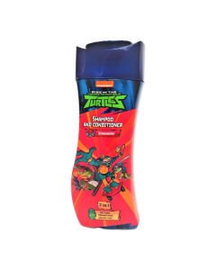 TURTLES SHAMPOO AND CONDITIONER 2 IN 1 TRAWBERRY 400ML