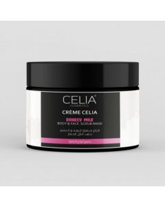 CELIA BODY & FACE SCRUB MASK DONKEY MILK  500 ML