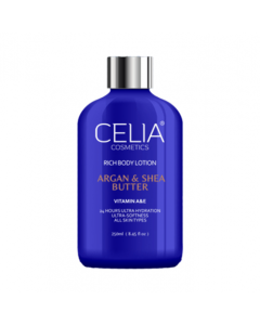 CELIA RICH BODY LOTION 250ML ARGAN & SHEA BUTTER