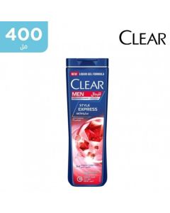 CLEAR SHAMPOO & CONDITIONER 400ML MEN STYLE EXPRESS 2 IN 1