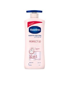 VASELINE ESSENTAL EVEN TONE PERFECT 10 BODY LOTION 400ML