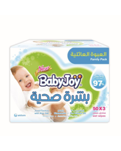 BABYJOY HEALTHY SKIN WET WIPES FAMILY PACK (6X (3X50))