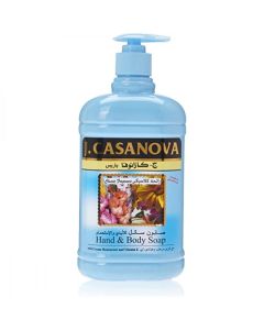 J.CASANOVA HAND&BODY CLASSIC FRAGANCE SOAP 500ML