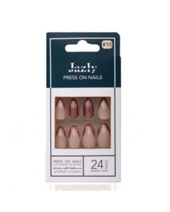 JAZLY NAIL GLITTERY PINK #10 