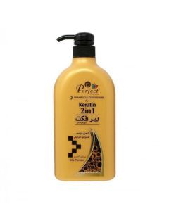 PERFECT SHAMP & CONDI KERATIN 2 * 1 SILK PROTEIN 1000 ML