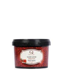 QUEEN LINE SUGAR SCRUB ARGAN & ROSE 500G