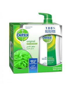DETTOL ORIGINAL BODY WASH ANTIBACTERIAL PINE FRAGRANCE 500ML