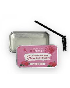 REAL BEAUTY EYEBROW GLUE WITH ROSE EXTRACT 10 GM