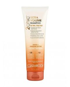 CHIC ULTRA VOLUME FOR FINE, LIMP HAIR PAPAYA + TANGERINE BUTTER SHAMPOO 250 ML