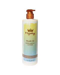 MAJESTY MUSK OIL HAND & BODY LOTION 355ML