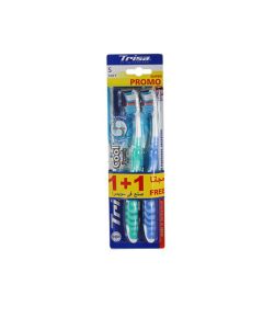 TRISA COOL&FRESH SOFT 2PCS 1+1 FREE TOOTH BRUSH