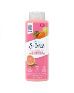 ST.LVES PINK LEMON&MANDARIN ORANGE BODY WASH 473 ML