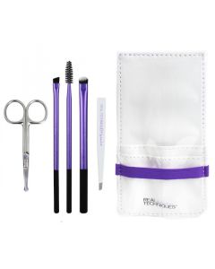 REAL TECHNIQUES BROW SET INCLUDES BROW HIGH LIGHTING BRUSH
