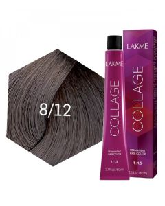 LAKME HAIR COLOR 60 ML PERMANENT 8/12