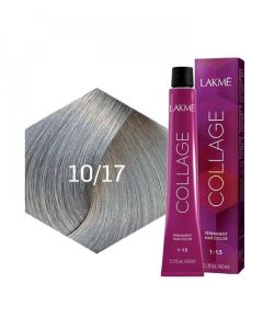 LAKME COLLAGE CREAM HAIR COLOR 10/17 BLUE ASH LIGHT PLATINUM