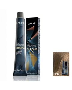 LAKME CHROMA HAIR COLOR 60 ML 8/17