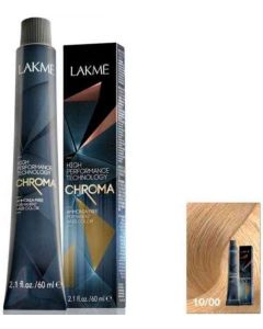 LAKME CHROMA HAIR COLOR 60 ML 10/00