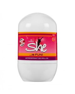 SHE IS FUN ANTIPERSPIRANT DEO ROLL ON 40ML