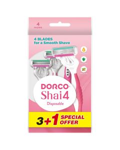 DORCO WOMEN SHAVING 3+1