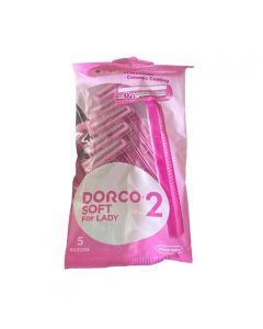 DORCO 2 SOFT FOR LADY 5 PCS