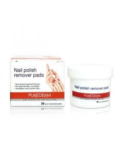 PUREDERM NAIL POLISH REMOVER PADS 36-114