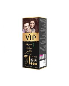 VIP HAIR COLOUR SHAMPOO 5 IN 1 DARK BROWN 180ML