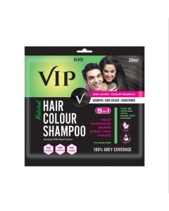 VIP 5 IN 1 HAIR COLOUR SHAMPOO 20ML