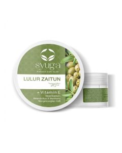 SYUGA BODY SCRUB LULUR ZAITUN +VITAMIN E 100 G