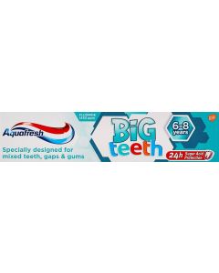 AQUAFRESH BIGM TEETH 6-8 YEARS TOOTH PASTE 50ML