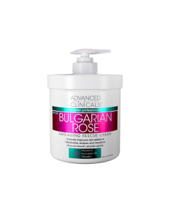 ADVANCED CLINICALS BULGARIAN ROSE CREAM 454 G