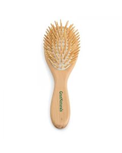 ROSE AROMA HAIR BRUSH WOOD OVAL 4718
