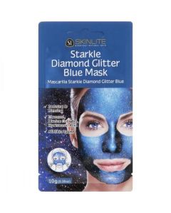SKINLITE MASK GLITTER BLUE PEEL OFF 1+1