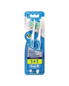 ORAL-B EXTRA CLEAN PRO-EXPERT 1+1 FREE-235 TOOTH BRUSH