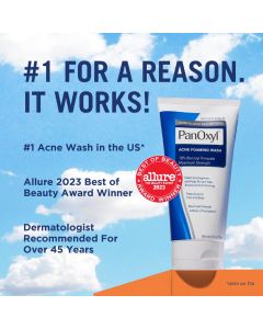 Panoxyl 10% Benzoyl Peroxide Acne Foaming Wash 156g